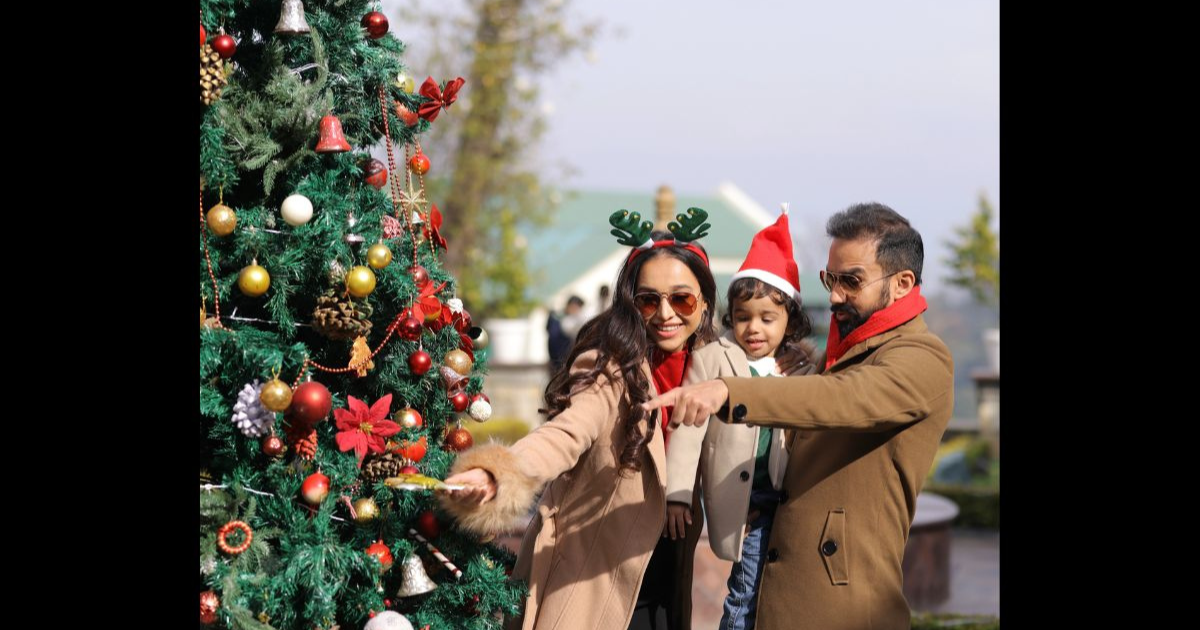 Spotted Madhuri Patle Mrs. Universe India 2023’s celebrating Christmas with her family in Musoorie